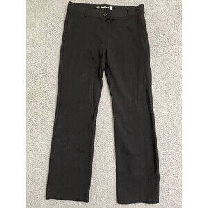 Betabrand Black Trouser Stretch Yoga Pull on Career Pants Size Petite Small